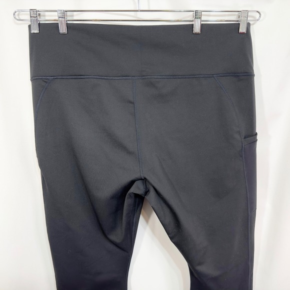 Fabletics Plus Size 4X PowerHold Leggings High Waisted Athletic Cropped Black 4X - Picture 5 of 7